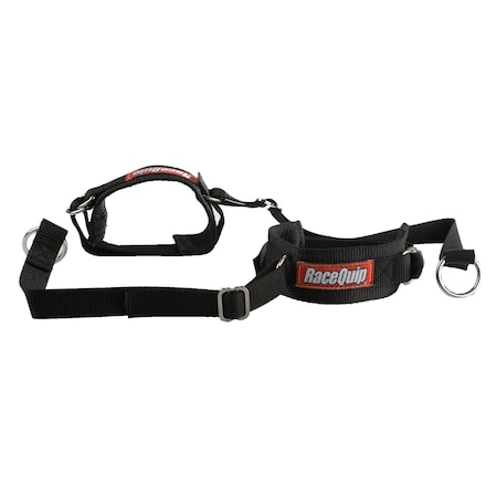 Racequip ADJUSTABLE 2" CUFF NON SFI ARM RESTRAINTS; BLACK 391002